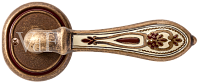 Дверная ручка Val de Fiori мод. Белладжио (бронза состаренная с эмалью)