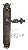 Дверная ручка Venezia на планке PL97 мод. Lucrecia (ант. бронза) проходная