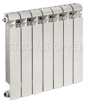 Биметаллический радиатор отопления (батарея), 7 секции