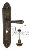 Дверная ручка Venezia на планке PL90 мод. Vignole (ант. бронза) сантехническая